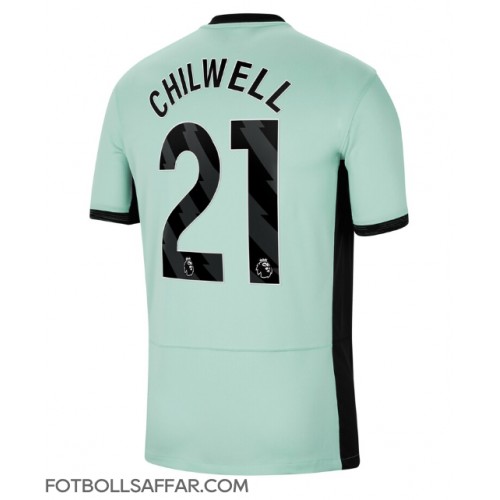 Chelsea Ben Chilwell #21 Tredjeställ 2023-24 Kortärmad